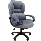 Кресло руководителя Chairman CHAIRMAN 434 HOME велюр Голубой