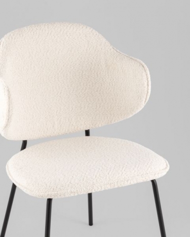 Стул Stool Group Bellamy букле молочный