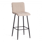 Барный стул Tetchair Bari/Бари велюр, бежевый, 7, 45х56х110 см