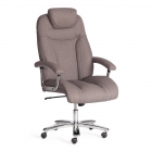 Кресло Tetchair Trust max ткань рогожка Nice, мокко серо-бежевая