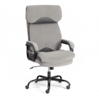 Кресло руководителя Tetchair Duke metal BL велюр, серый, 29/TW-12