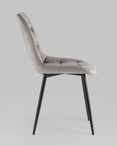 Стул Stool Group Флекс New, велюр светло-серый 4 шт