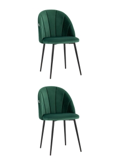 Стул Stool Group Логан NEW велюр зеленый 2 шт