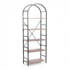 Стеллаж Tetchair WS-03 60x30x166 см, burnt