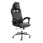 Кресло Tetchair Arena metalBL кож/зам, черный/черный карбон, 36-6/карбон черный