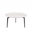 Журнальный столик Stool Group Aliara светлая керамика