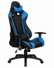 Кресло игровое DOBRIN DOBRIN BRIAN черно-синее