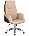 Офисное кресло для руководителей DOBRIN DOBRIN LEONARD коричнево-бежевый