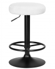 Табурет барный DOBRIN DOBRIN TEDDY BLACK белый букле 13
