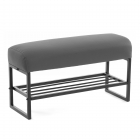 Банкетка-обувница Charli Lux/Чарли Люкс Tetchair Charli Lux/Чарли Люкс БО экокожа , Sharp Графит