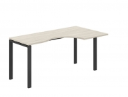 Стол эргономичный правый Норден Sigma SG.231.OL.63.AN.R Дуб светлый Антрацит