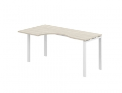 Стол эргономичный левый Норден Sigma SG.232.OD.63.WH.L Дуб светлый Белый