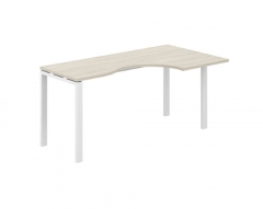 Стол эргономичный правый Норден Sigma SG.232.OL.63.WH.R Дуб светлый Белый