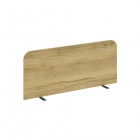 Экран продольный ЛДСП Рива CONCEPT CN.DEKR-98 Дуб Винченцо Черный