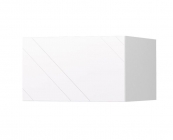 Антресоль для пенала с системой плавного закрывания Витра Бьянка 102.102