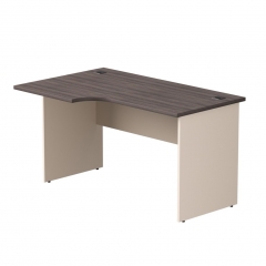 Стол эргономичный с опорами ЛДСП Everprof Everprof EVO 254S013 левый Дуб Пасадена Кашемир