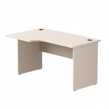 Стол эргономичный с опорами ЛДСП Everprof Everprof EVO 254S013 левый Кашемир