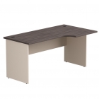 Стол эргономичный с опорами ЛДСП Everprof Everprof EVO 254S114 правый Дуб Пасадена Кашемир