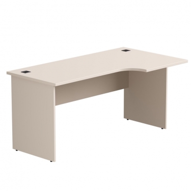 Стол эргономичный с опорами ЛДСП Everprof Everprof EVO 254S114 правый Кашемир