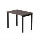 Стол прямой на металлокаркасе, опоры 90 гр Everprof Everprof EVO 254S005 Дуб Пасадена Черный