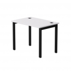 Стол прямой на металлокаркасе, опоры 90 гр Everprof Everprof EVO 254S005 Белый Черный