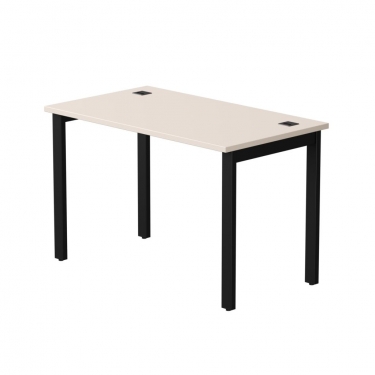 Стол прямой на металлокаркасе, опоры 45 гр Everprof Everprof EVO 254S002 Кашемир Черный