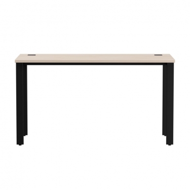 Стол прямой на металлокаркасе, опоры 45 гр Everprof Everprof EVO 254S003 Кашемир Черный