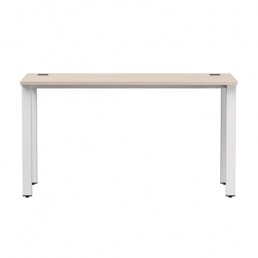 Стол прямой на металлокаркасе, опоры 45 гр Everprof Everprof EVO 254S003 Дуб Соната Белый