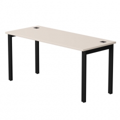 Стол прямой на металлокаркасе, опоры 45 гр Everprof Everprof EVO 254S004 Кашемир Черный