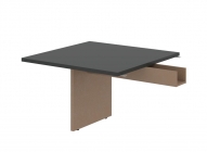 Стол для заседаний приставной Skyland VELION VFCT 1212.1 Яшма черный Кобра