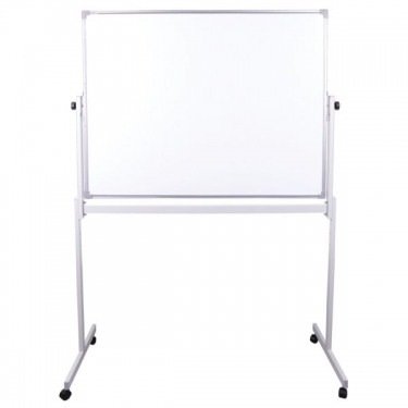 Доска-флипчарт магнитно-маркерная НА СТЕНДЕ BRABIX STAFF ECO 2-сторонняя 90х120 см