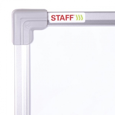 Доска-флипчарт магнитно-маркерная НА СТЕНДЕ BRABIX STAFF ECO 2-сторонняя 90х120 см