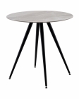 Стол Stool Group Ники круглый столешница керамика Italian light grey 800
