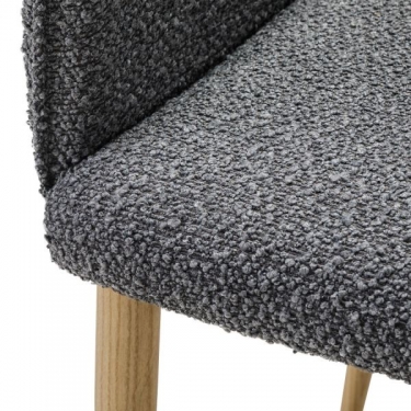 Стул R-home Ralf Vent темно-серый/нат.дуб