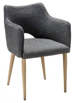 Стул R-home Ralf Vent темно-серый/нат.дуб