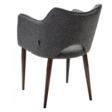 Стул R-home Ralf Vent темно-серый/т.орех