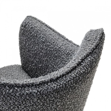 Стул R-home Ralf Vent темно-серый/черный