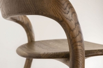 Стул барный R-home Neva Б Темный дуб