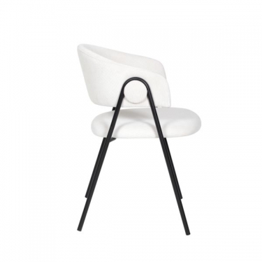 Стул Stool Group Колин вельвет молочный