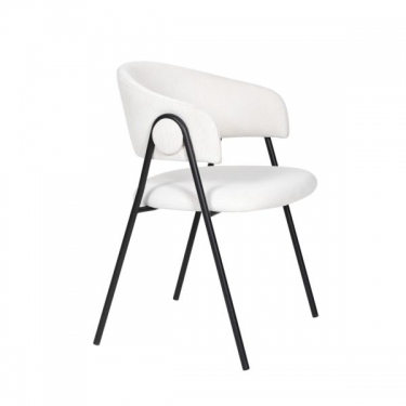 Стул Stool Group Колин вельвет молочный