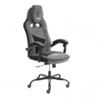 Кресло Tetchair Arena metalBL ткань,велюр, серый/черный, KUB 05/TW-11/35