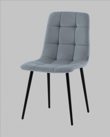 Стул Stool Group Одди NEW велюр серый