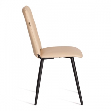 Стул обеденный Tetchair Asti 2 шт. в упаковке TREND, экокожа , бежевая, 50х55х93