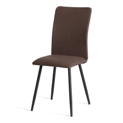 Стул обеденный Tetchair La Rousse NEW, ткань рогожка, коричневый/черный, 3М7-147, 45x55x93 см