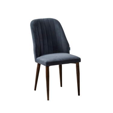 Стул R-home Alen Diag grey_т. орех