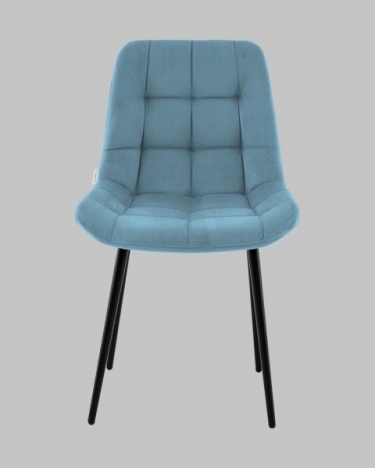 Стул Stool Group Флекс N велюр пыльно-голубой