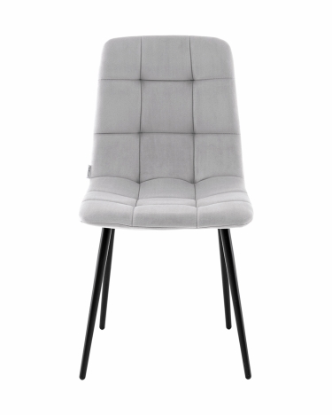 Стул Stool Group Одди NEW велюр светло-серый