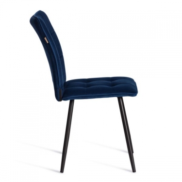 Стул обеденный Tetchair Bari 2 шт. в упаковке LT, велюр, Blue синий, 41х55х89 см