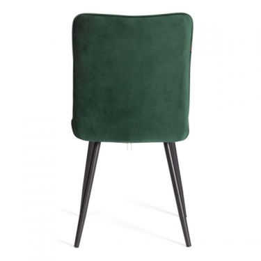 Стул обеденный Tetchair Bari 2 шт. в упаковке LT, велюр, Deep Forest изумруд, 41х55х89 см