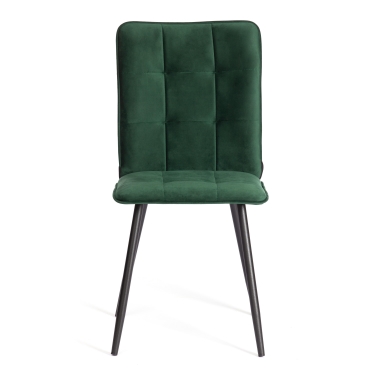 Стул обеденный Tetchair Bari 2 шт. в упаковке LT, велюр, Deep Forest изумруд, 41х55х89 см